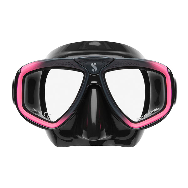 Used ScubaPro Zoom Evo Dive Mask Color: BLK/Pink - DIPNDIVE