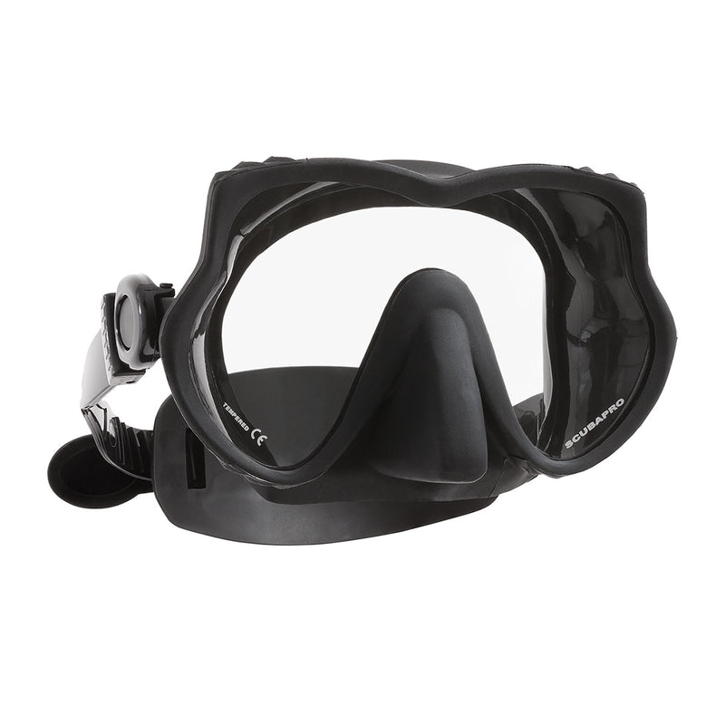 Open Box ScubaPro Devil Dive Mask - Black - DIPNDIVE