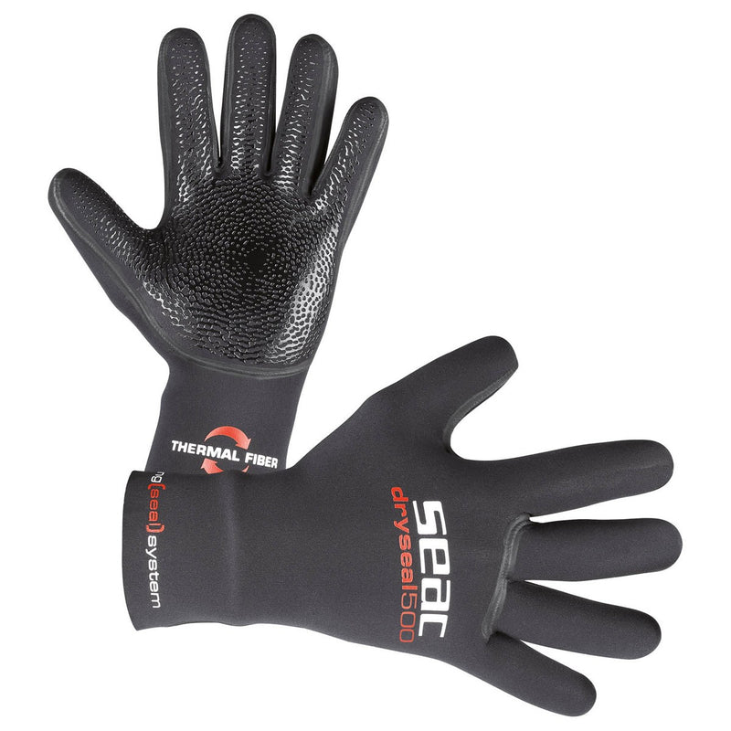 Seac 5mm Dry Seal High Stretch Premium Neoprene Diving Gloves - DIPNDIVE