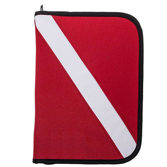 Trident 6 Ring Zippered Dive Log Organizer - FLAG - DIPNDIVE