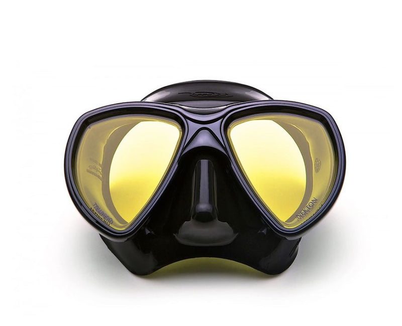 Riffe NEKTON Amber Lens Scuba Dive Mask - DIPNDIVE