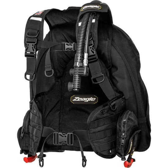 Zeagle Covert XT Scuba Dive BCD with Inflator, Hose and RE Valve - DIPNDIVE