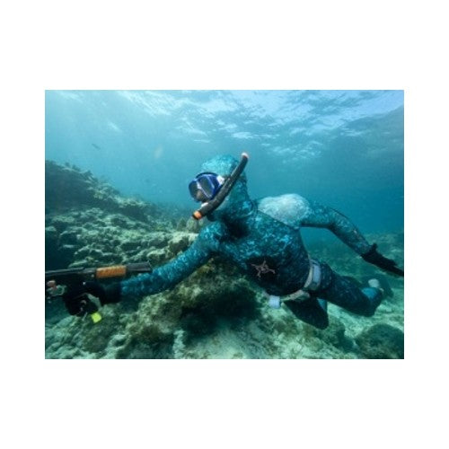 Henderson Scuba Free Diver 5mm Spear Fishing Camo Suit Jacket Scuba Wetsuit - DIPNDIVE