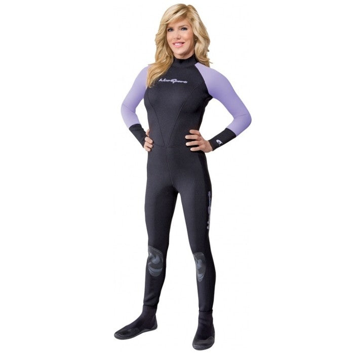 NeoSport 1mm Women's Neo Skin Jumpsuit Scuba Diving Wetsuit - DIPNDIVE
