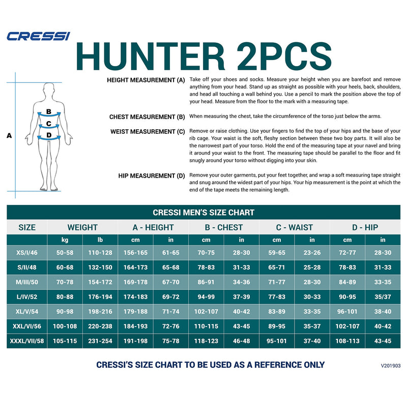 Cressi Blue Hunter Wetsuit 2.5mm Top - DIPNDIVE