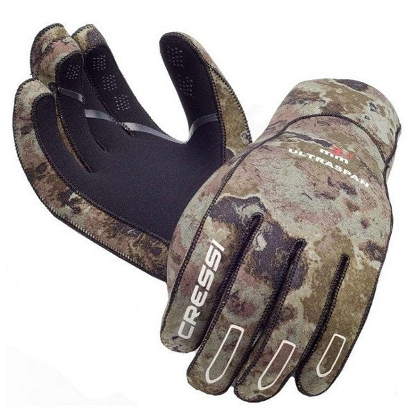 Cressi Ultraspan 2.5mm Camo Gloves - DIPNDIVE