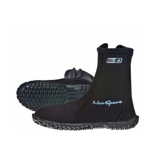 NeoSport 5mm High Top Child's Dive Boots - DIPNDIVE