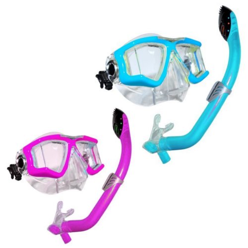 U.S. Divers Youth View Purge JR. Mask -  Laguna Dry Snorkel - DIPNDIVE