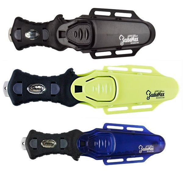 Scuba Max KN-210 420SS Scuba Pointed Tip Knife - DIPNDIVE