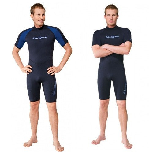 NeoSport 3mm Men's Neoprene Shorty Scuba Diving Wetsuit - DIPNDIVE