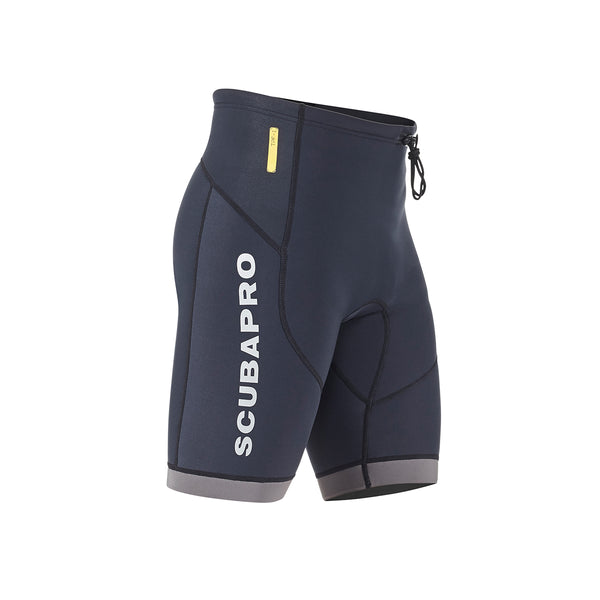 Open Box ScubaPro Men's 1.5mm Everflex Dive Shorts, Black, Size: Medium - DIPNDIVE