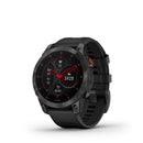 Garmin Epix Premium Outdoor Smartwatch - Sapphire - Black Titanium - DIPNDIVE