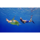 Used Ocean Reef ARIA QR+ Full Face Snorkeling Mask, Black, Size: Medium/Large - DIPNDIVE