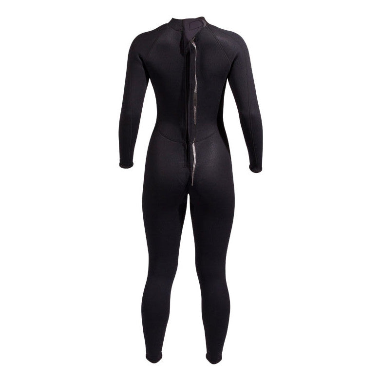 Open Box NeoSport 3/2mm Women’s Neoprene Backzip Jumpsuits-12 - DIPNDIVE