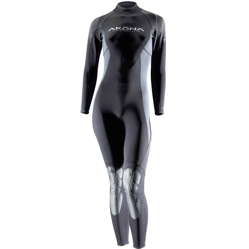Akona Women 1mm Scuba Diving Wetsuit Full Suit - DIPNDIVE