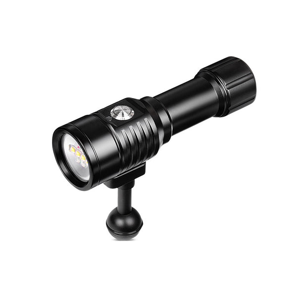 Orcatorch D820V Compact Diving Video Light with White UV Red Light - DIPNDIVE
