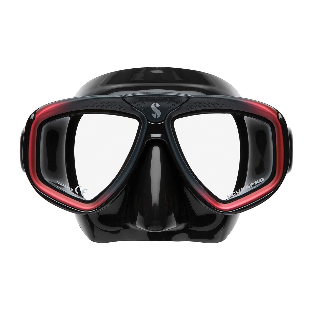 ScubaPro Zoom Evo Dive Mask - Red/Black