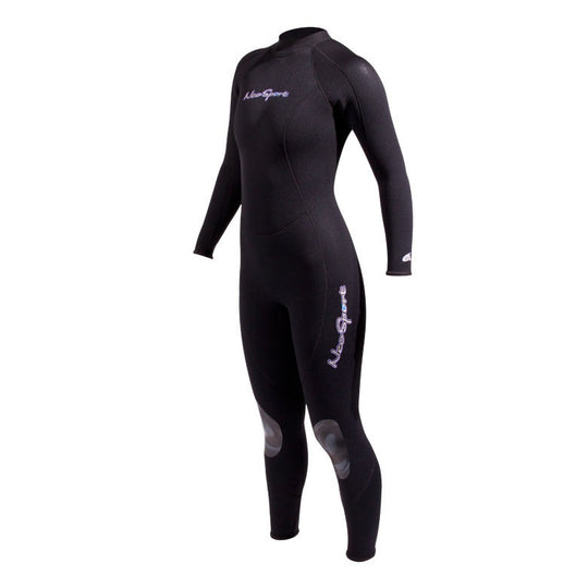 NeoSport 3/2mm Women’s Neoprene Backzip Jumpsuits - DIPNDIVE