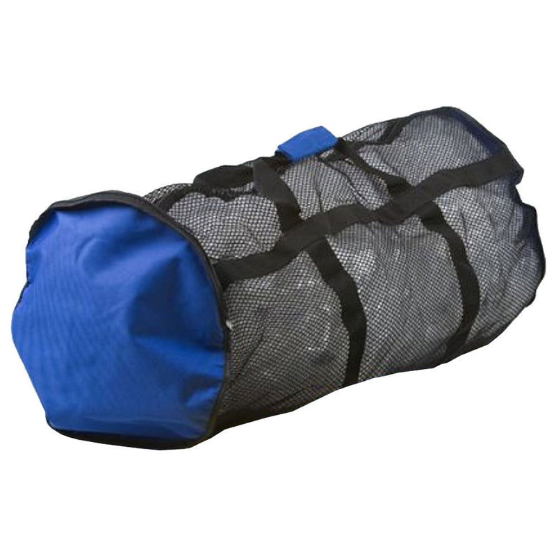 Trident Mesh Nylon Duffel Bag with Pocket - DIPNDIVE