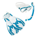 Cressi Junior Rocks Dry Mask Fin Snorkel Set - DIPNDIVE