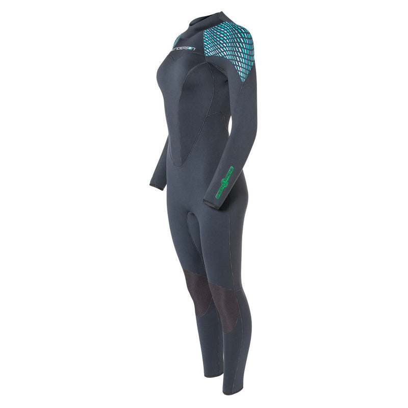 Open Box Henderson Womens 3mm Greenprene Back Zip Full Wetsuit-12 - DIPNDIVE