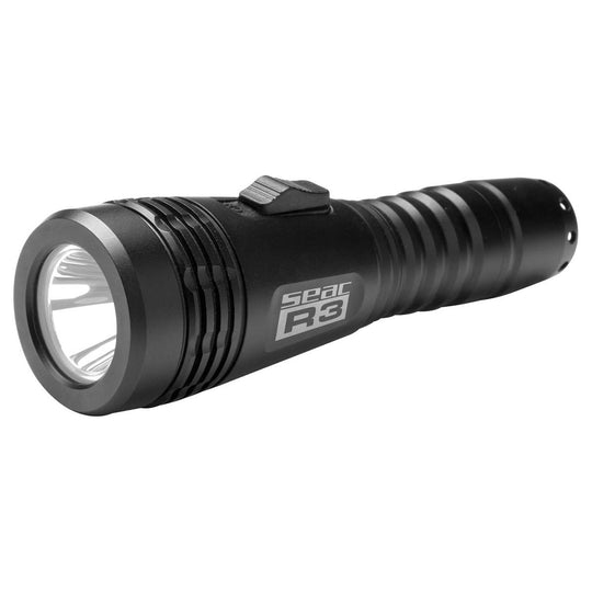 Seac R3 LED Portable Ultra Bright Scuba Diving Light - DIPNDIVE