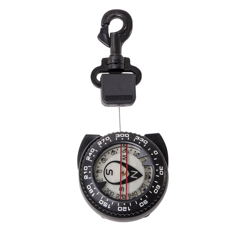 Open Box Trident Retractor Compass with Gate snap - DIPNDIVE