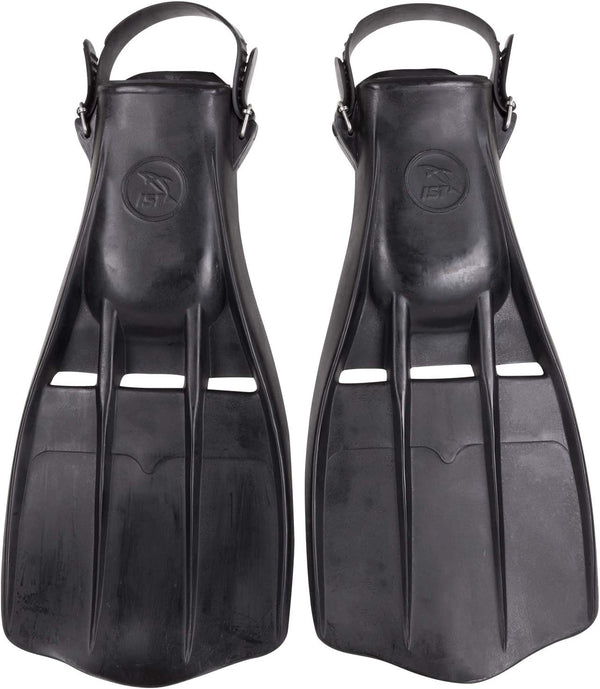 Used IST Deep sea scuba diving military fins - rubber rocket, L - DIPNDIVE