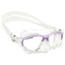 Used Cressi Moon Kids Dive Mask, Clear / Lilac - DIPNDIVE