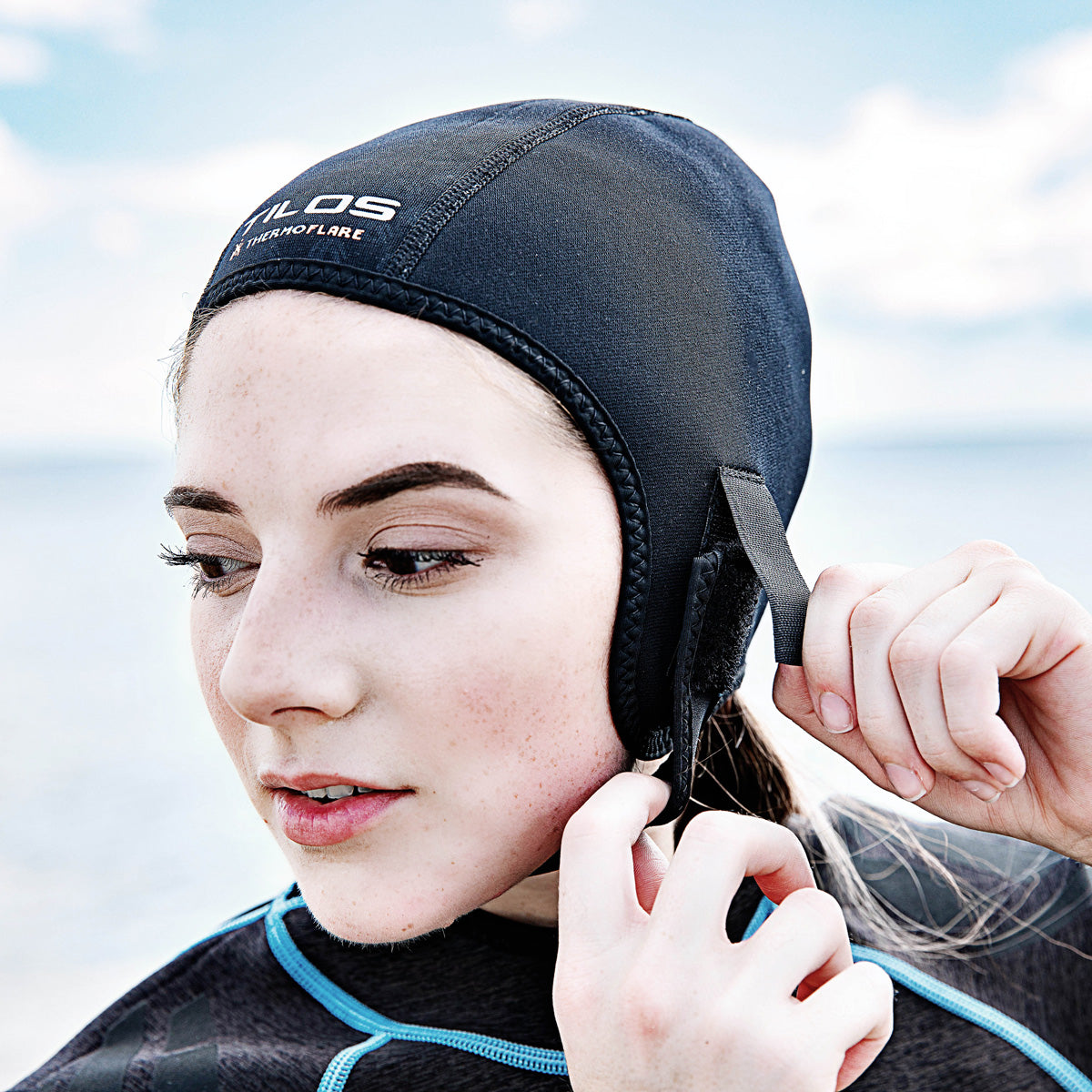 Tilos 1mm Thermoflare Swim Beanie - DIPNDIVE