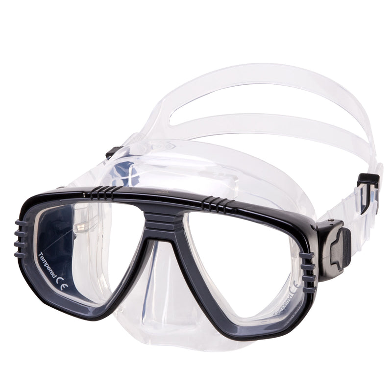 IST Corona Twin Lens Scuba Diving Snorkeling Mask - DIPNDIVE