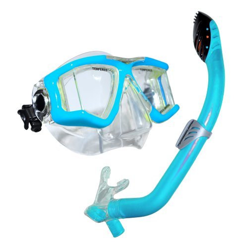 U.S. Divers Youth View Purge JR. Mask -  Laguna Dry Snorkel - DIPNDIVE