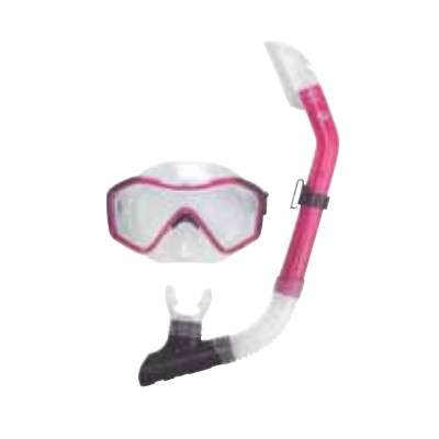 Deep See Adventure Set Semi-Dry Silicone Mask and Snorkel - DIPNDIVE