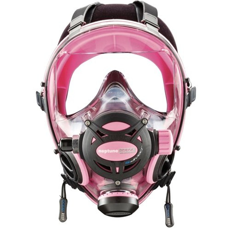 Ocean Reef Neptune Space G Full Face Mask - Pink - Small / Medium (STORE DISPLAY) - DIPNDIVE