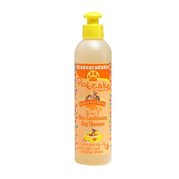 Land Shark PotCake 2-n-1 Ultra Cleansing and Conditioning Shampoo 8.45oz - DIPNDIVE