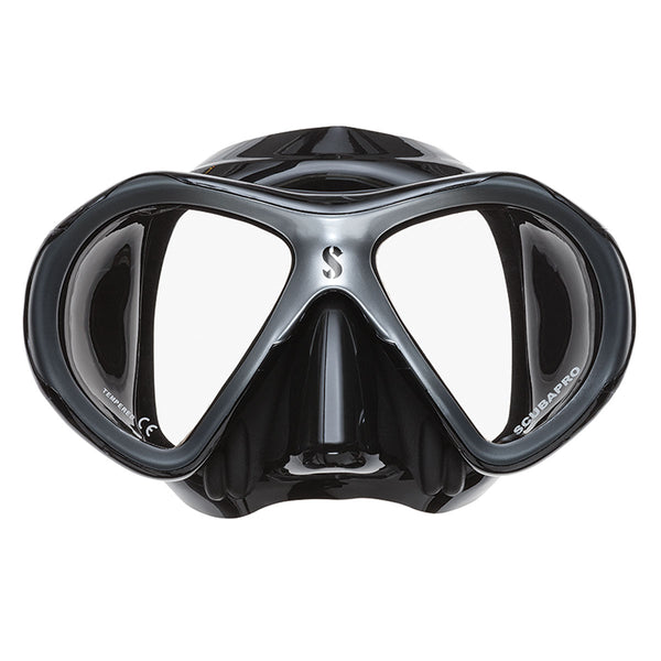 Open Box ScubaPro Spectra Mini Mask - Black / Silver - DIPNDIVE