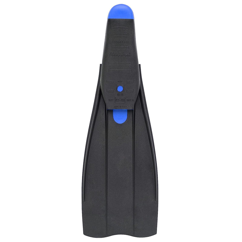 Used Cressi Free Frog Fins - Blue - 45/46 - DIPNDIVE