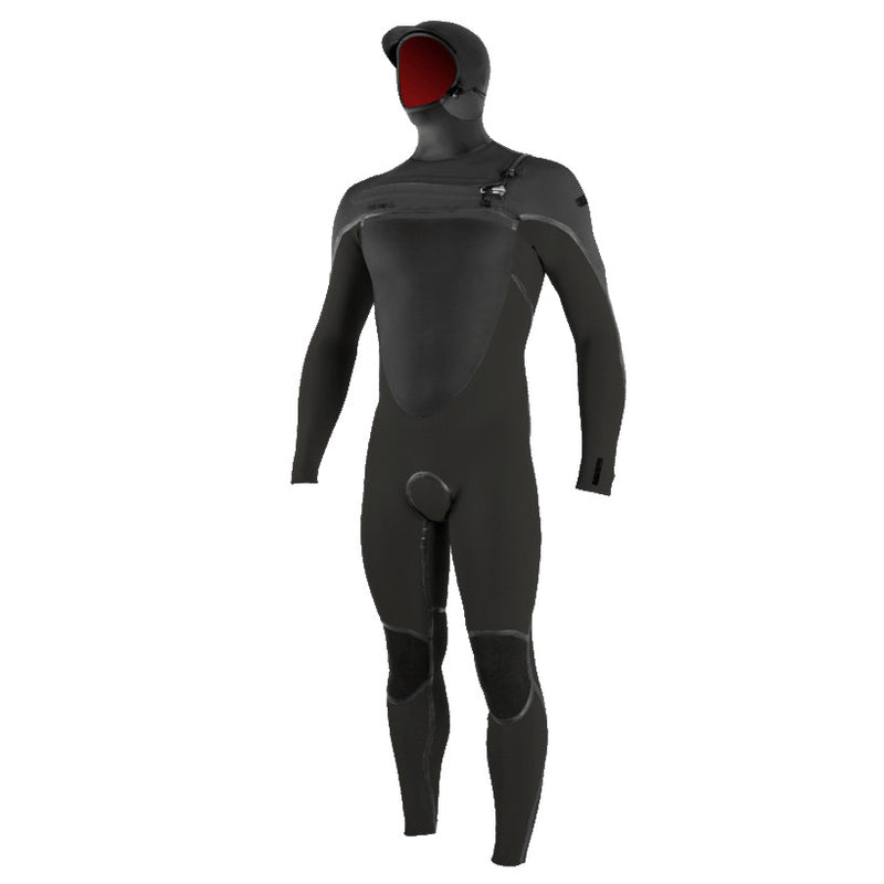 O'Neill 5.5/4mm Psycho Tech Chest Zip Full Wetsuit with Hood - DIPNDIVE