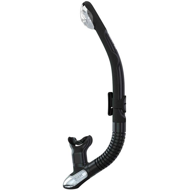 Open Box Mares Ergo Dry Snorkel-Black - DIPNDIVE