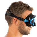Used Cressi Liberty Triside SPE Dive Mask - Black/Sapphire - DIPNDIVE
