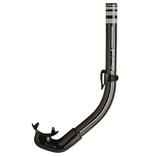 Cressi America Black Adult Size Snorkel - DIPNDIVE