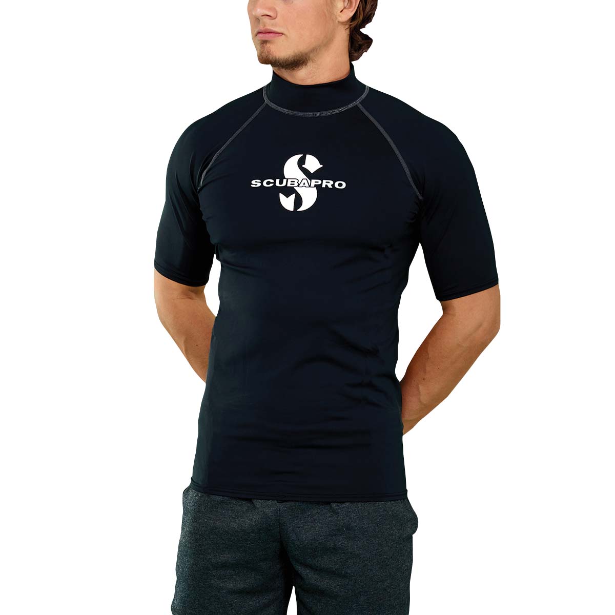 ScubaPro Men's UPF 50 Short Sleeve Rash Guard - DIPNDIVE