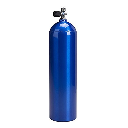 Catalina Cylinders 80 cf Aluminum Scuba Tank With Universal SSV-C-48P Valve (3000 PSI) - DIPNDIVE