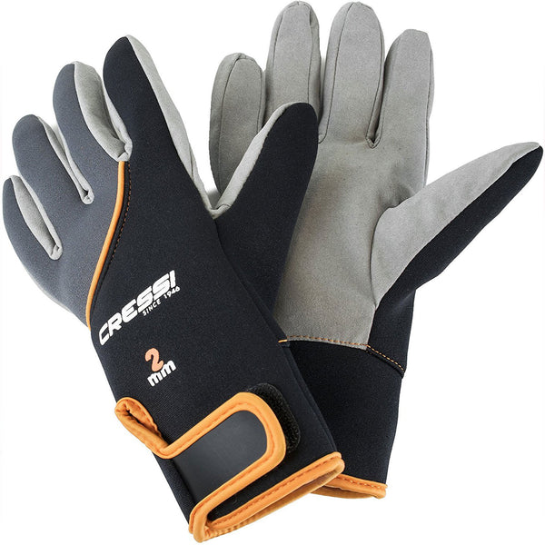 Open Box Cressi Tropical 2mm Scuba Dive Gloves-XLG - DIPNDIVE