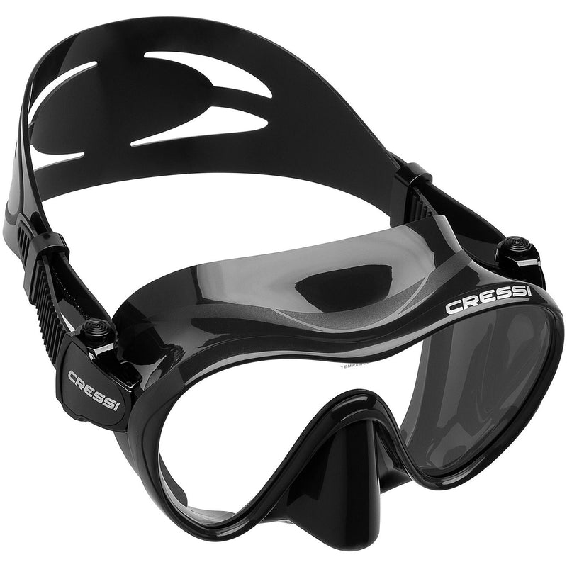 Cressi ZS1 Frameless Mask - Black