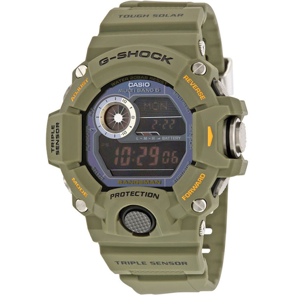 Casio G-Shock GW9400-3CR Green Watch - DIPNDIVE
