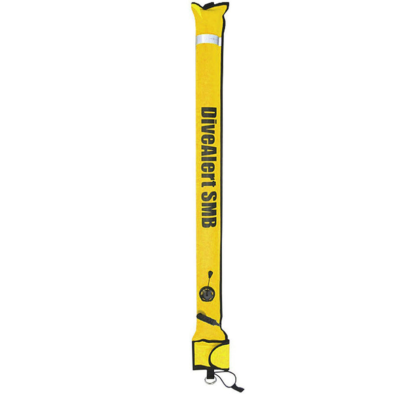 Dive Alert SMB Surface Marker Buoy Plastic Inflation Nozzle DMB4PY - Yellow - DIPNDIVE