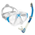 Cressi Nano Mask Alpha Dry Adult Size Snorkel Packages - DIPNDIVE
