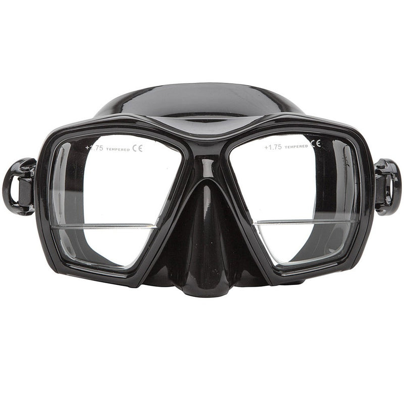 XS Scuba Gauge Reader Down View Design Scuba Dive Mask - DIPNDIVE