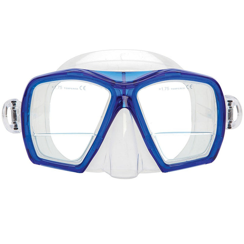 XS Scuba Gauge Reader Down View Design Scuba Dive Mask - DIPNDIVE